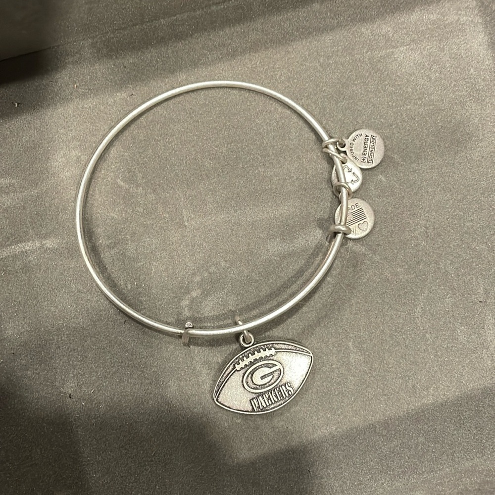 Alex and Ani Green Bay Packers Charm Bracelet